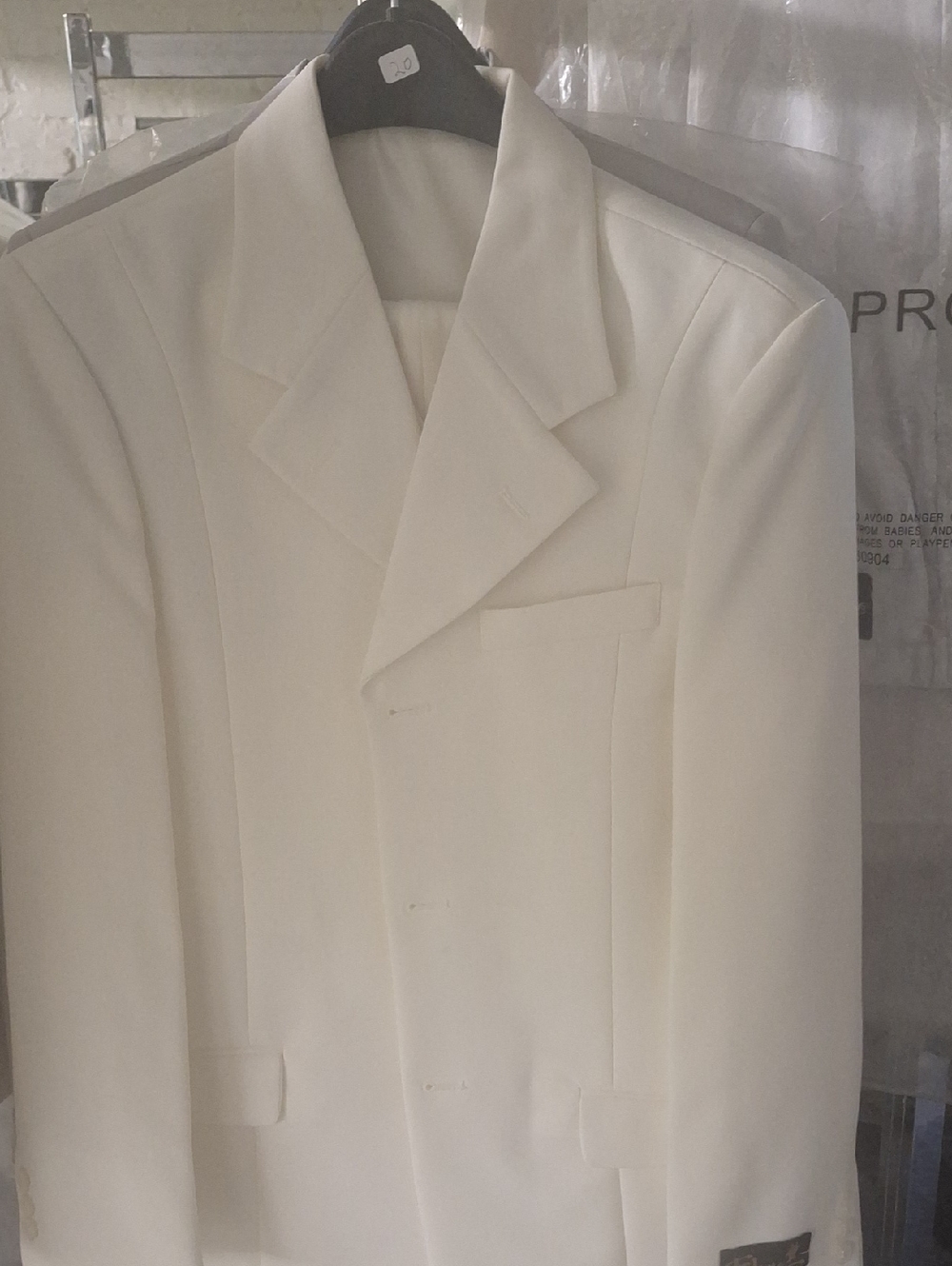Boys White Suit